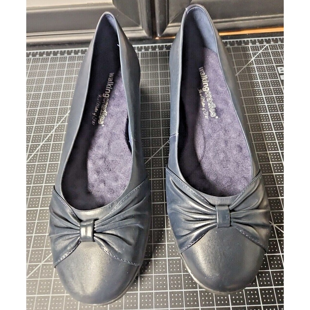 Walking Cradles Women's‎ Fall Loafer Navy Blue 8.5W